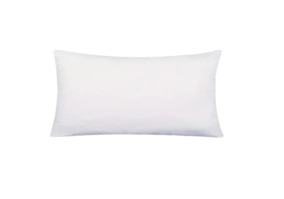 White Bolster Cushion