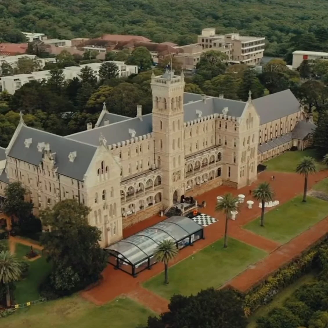 From any angle, this is an amazing venue @manly_castle