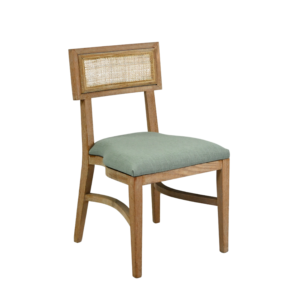 Franca Chair Rattan and Sage