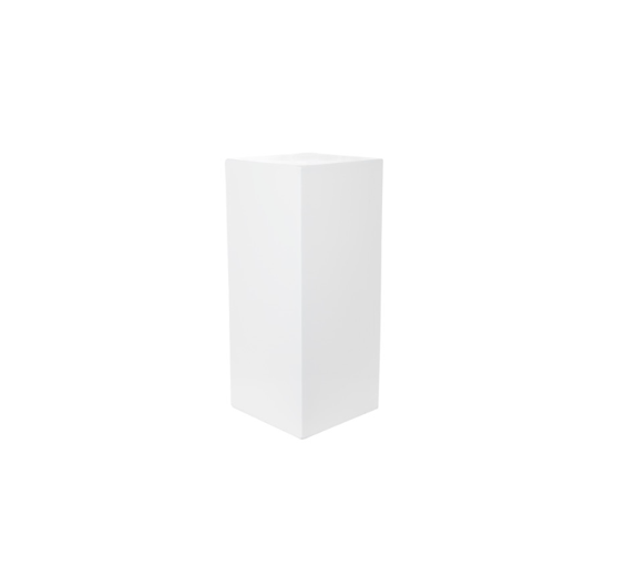 Plinth White Fibreglass