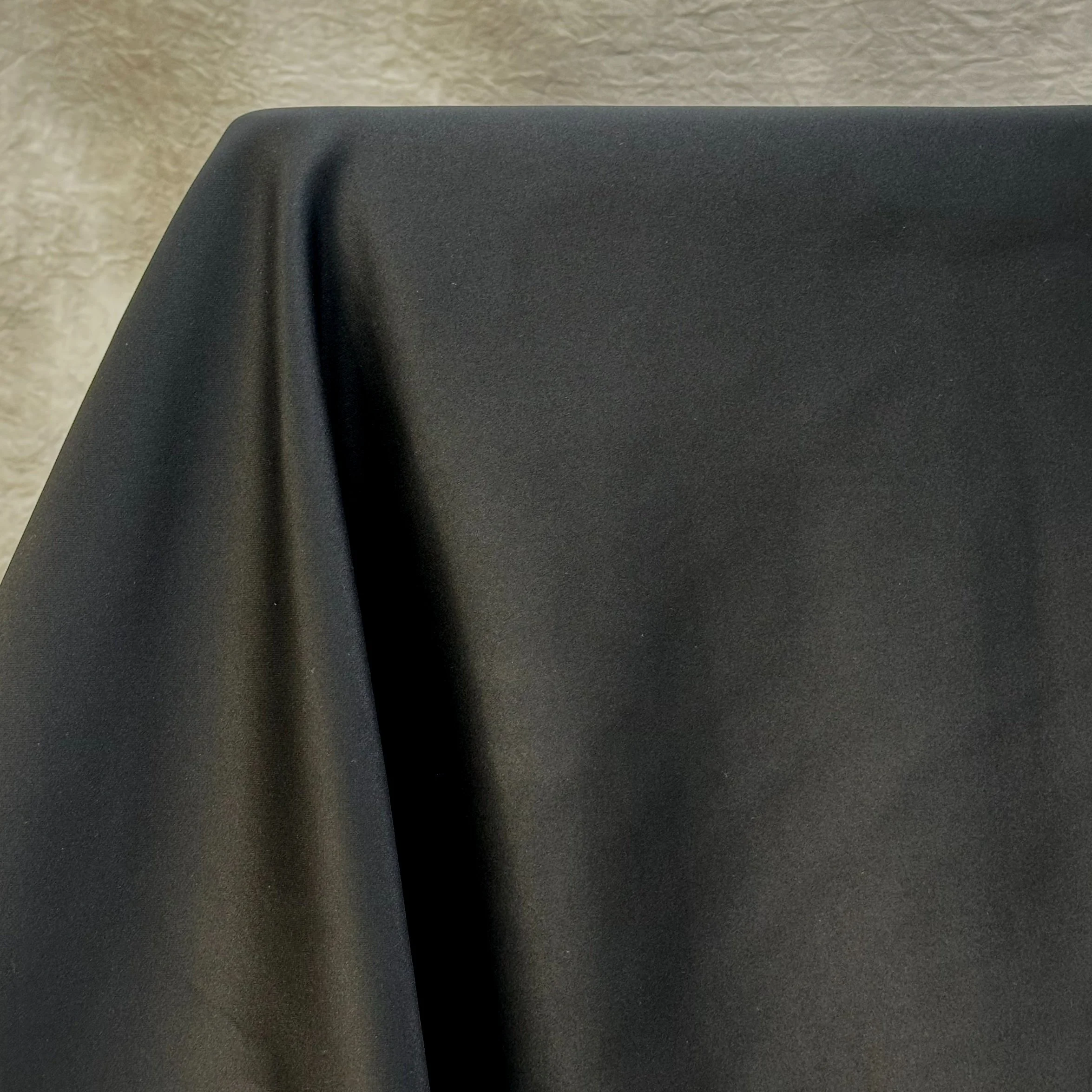 Black Duchess Satin Tablecloth