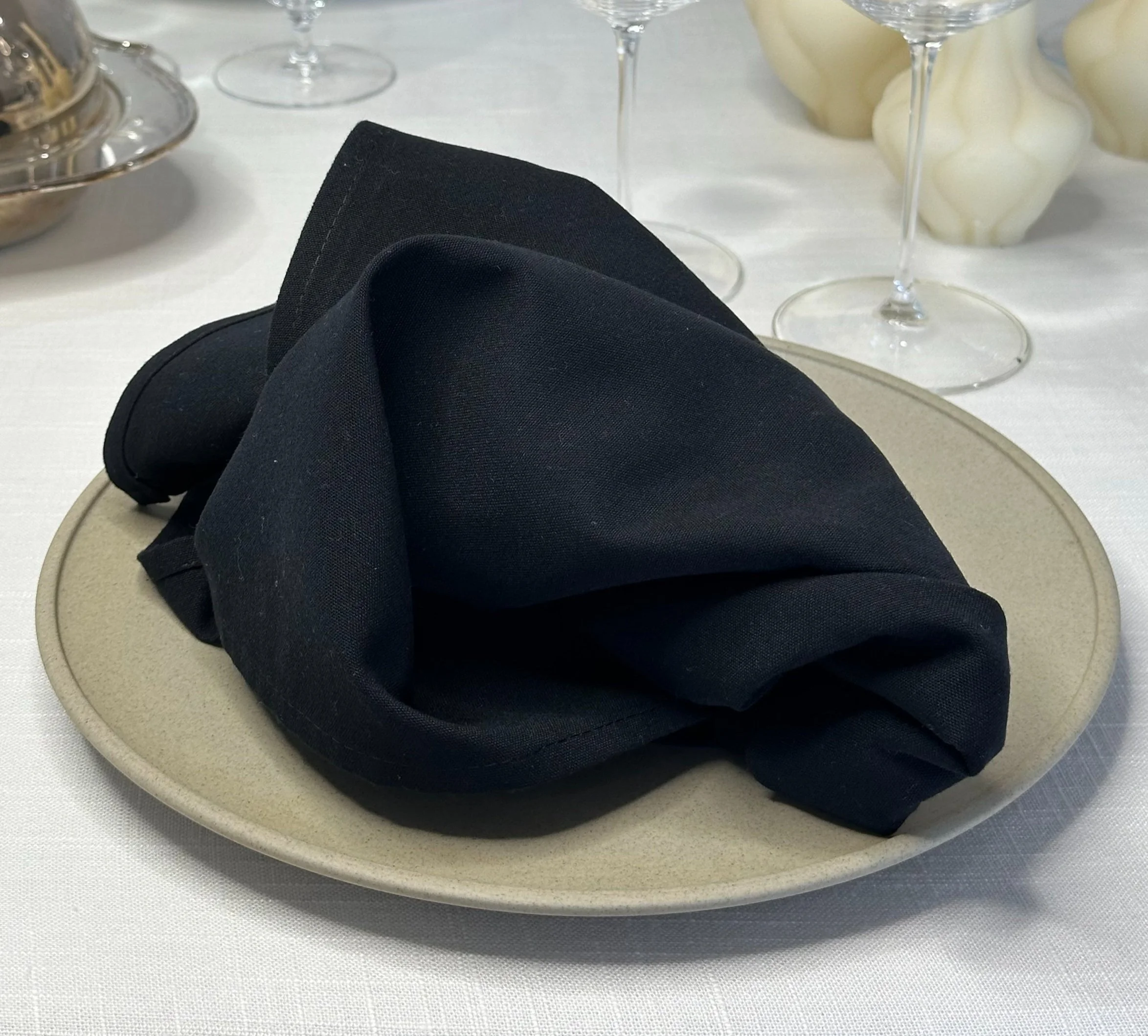Black Caress Napkin