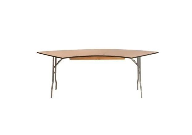 Flatfold Serpentine Table