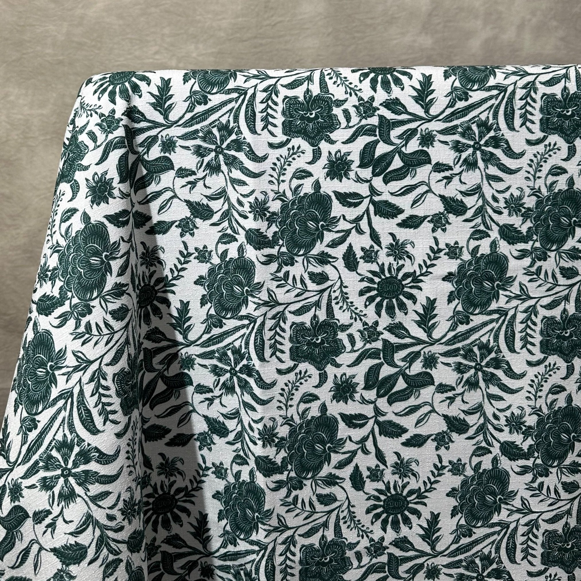 Botanical Print Linen Mix Tablecloth