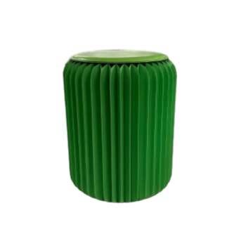 Melodeon Ottoman Light Green