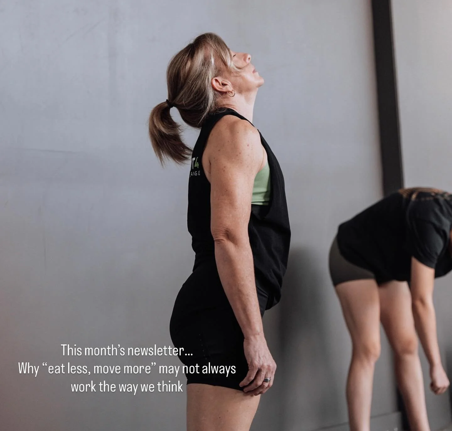 NEW NEWSLETTER - WHY &ldquo;EAT LESS, MOVE MORE&rdquo; MAY NOT ALWAYS WORK THE WAY WE THINK 

This week I was asked a question that really made me pause.

Are there circumstances where eating less calories than you expend does not always result in we