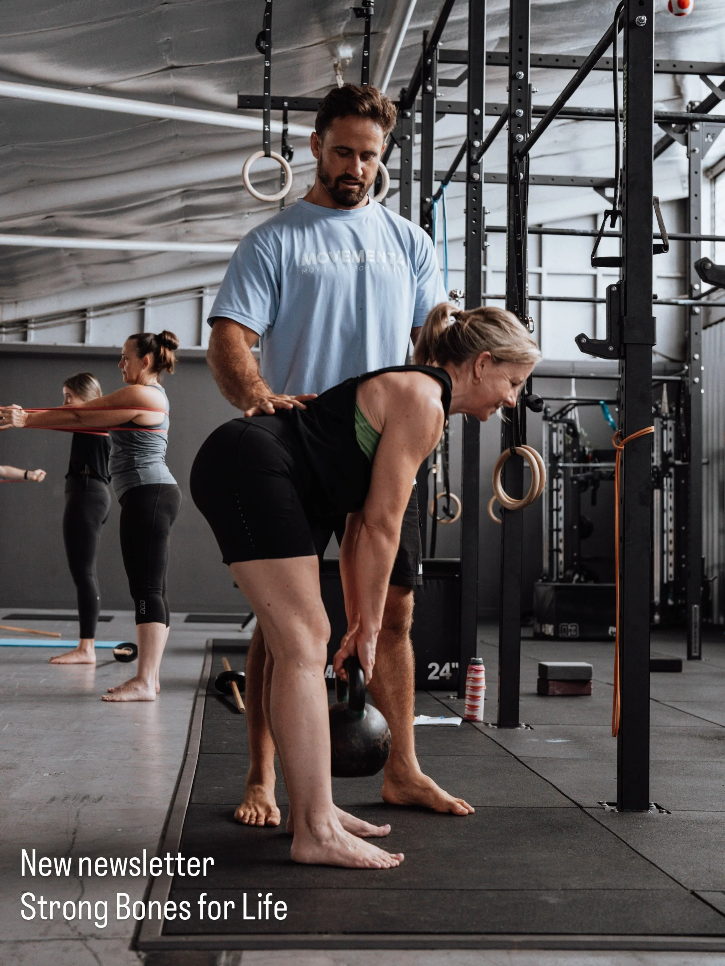 NEW NEWSLETTER - STRONG BONES FOR LIFE

Being diagnosed with osteopenia at 54 was quite unexpected and a little confronting.

But a scan alone does not tell the whole story. It measures bone density, not bone quality, muscle strength, balance or conf