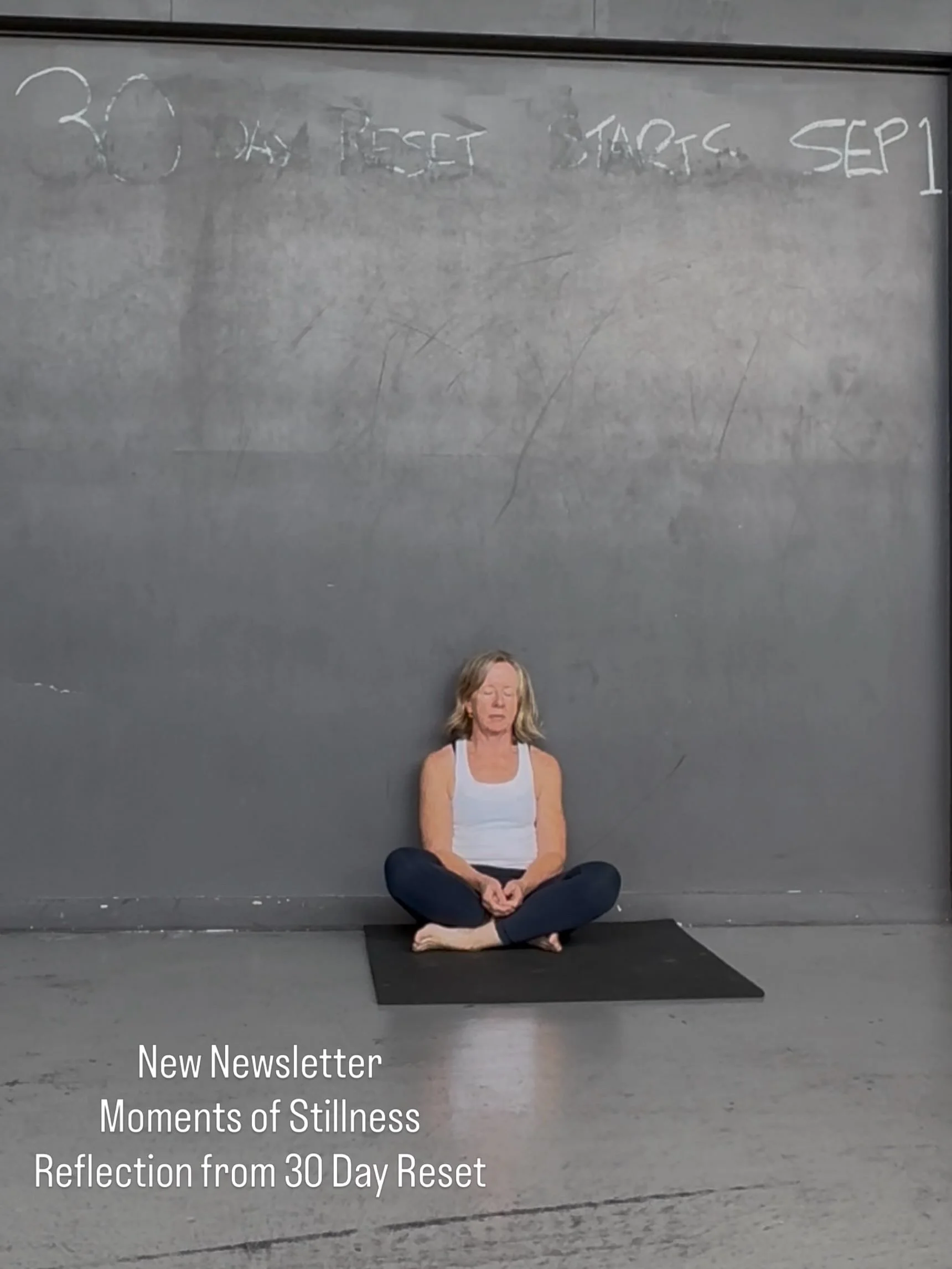 NEW NEWSLETTER- MOMENTS OF STILLNESS 

When I started the @movement4au 30 Day Reset, I expected the biggest lessons would probably come from revisiting the familiar foundations of health: training, nutrition, sleep and recovery.

Instead, one of the 