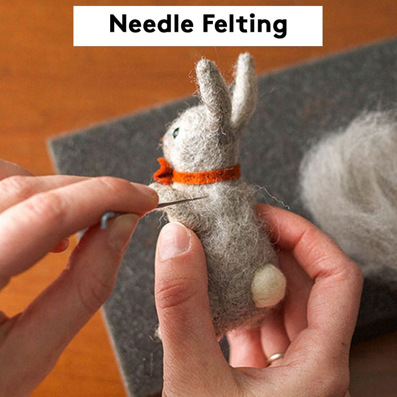 Tues 3/26 Needle Felting — Remainders Creative Reuse - Creative Space &  Thrift Store