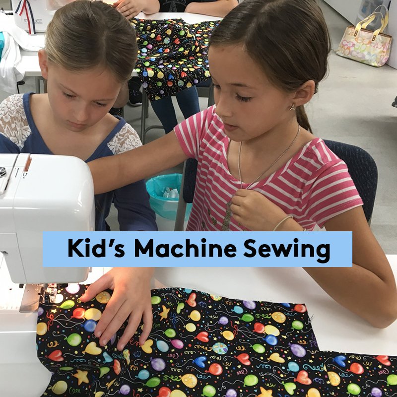 Sat 2/17 Kids Sewing: Machine Basics — Remainders Creative Reuse - Creative  Space & Thrift Store