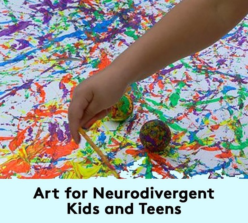Join us SUNDAY 4/28 for ART FOR NEURODIVERGENT KIDS &amp; TEENS from 3:30-5:30pm! Sign up at remainderspas.org, link in bio.
We will be using art and creative activities that improve sensory, social, fine motor and language/communication skills. Desi