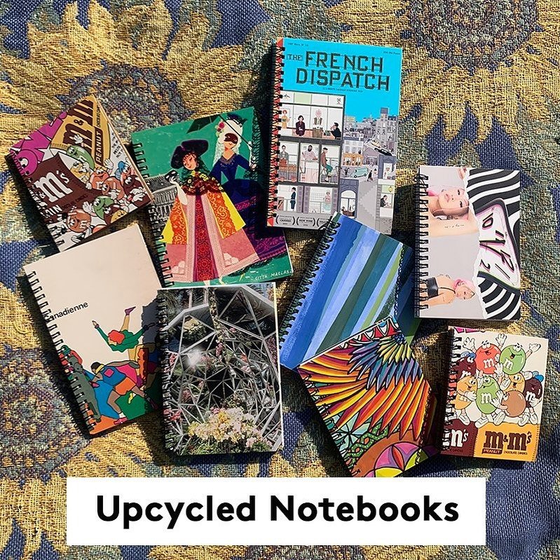 Join us FRIDAY 5/10 for UPCYCLED NOTEBOOKS from 6-8pm! Sign up at remainderspas.org, link in bio.
Turn paper scraps &amp; ephemera into carefully curated, personalized notebooks, journals, or sketchbooks. Students will learn rudimentary book binding 