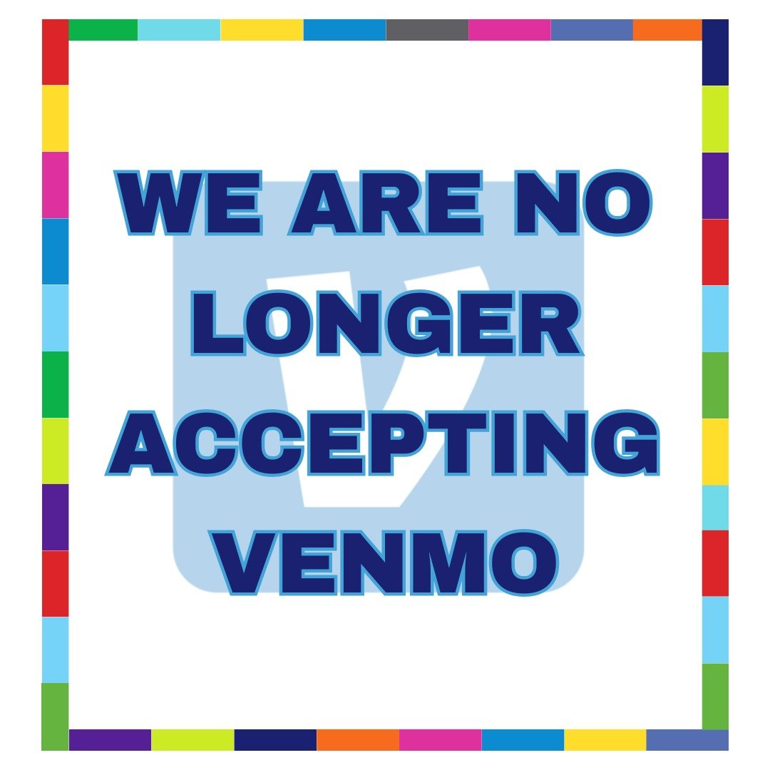 We will no longer be accepting Venmo as a form of payment in the store. We apologize for any inconvenience this will cause our customers during this transition period.
Unfortunately, many scam accounts impersonating our nonprofit have continued to
