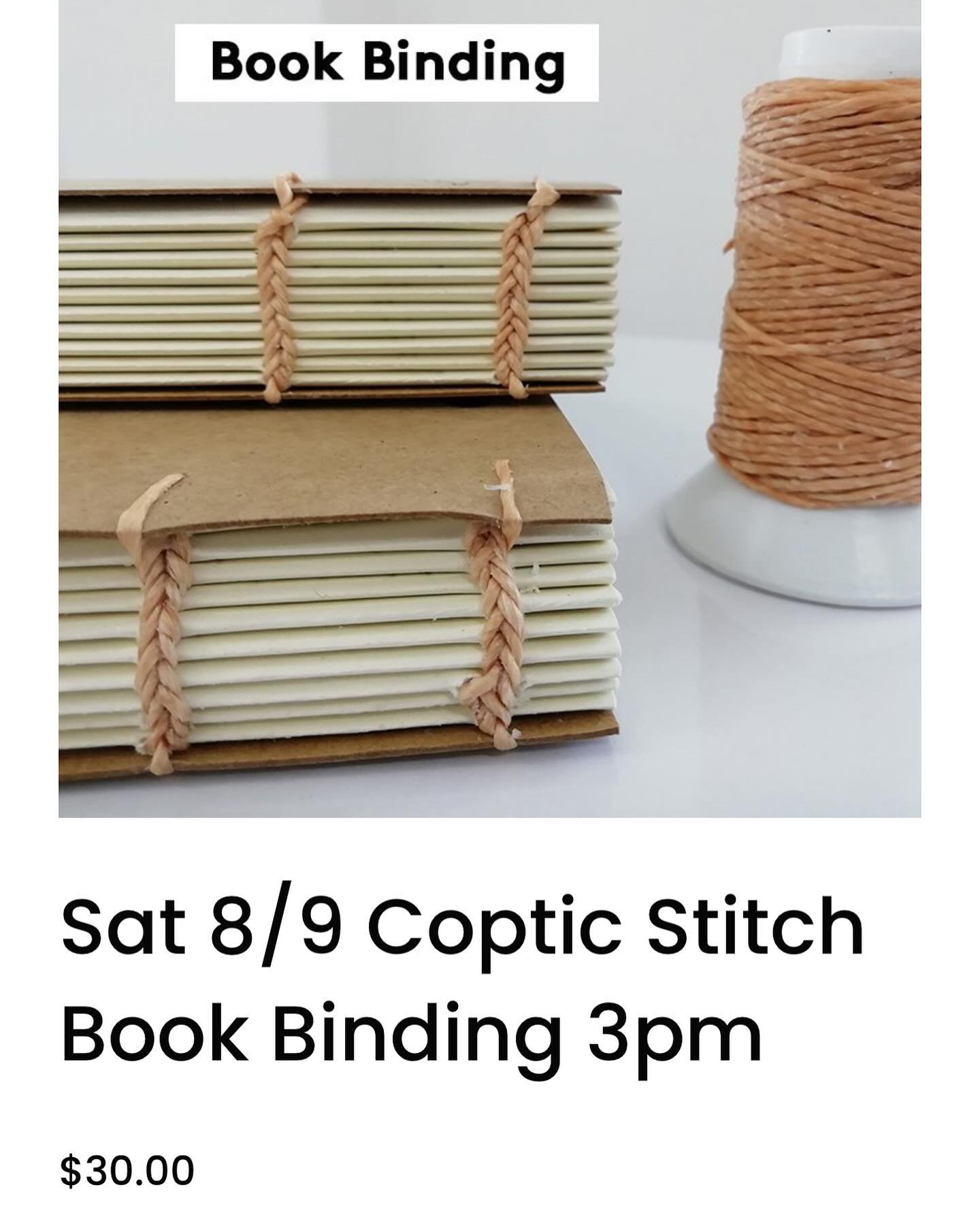 Join Courtney @bringmeapumpkin and learn how to sew together a blank journal using the Coptic stitch technique, which is a beautiful exposed binding with strong durability that allows pages to lay flat when opened.
Sign up in linktree and on website