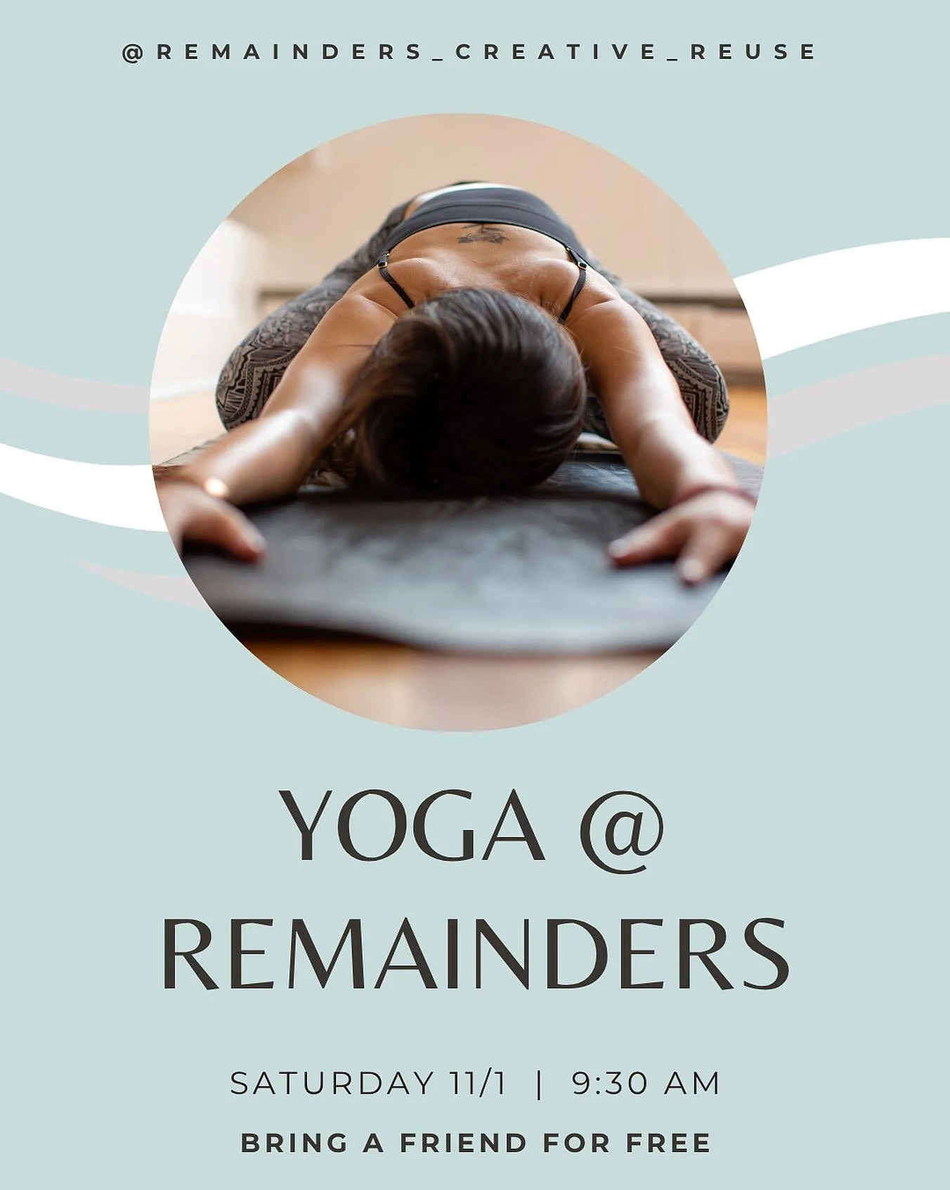 Bring a friend this weekend! 11/1 9:30am in Room 7
Sign yourself up on the website then bring your friend along on Saturday.