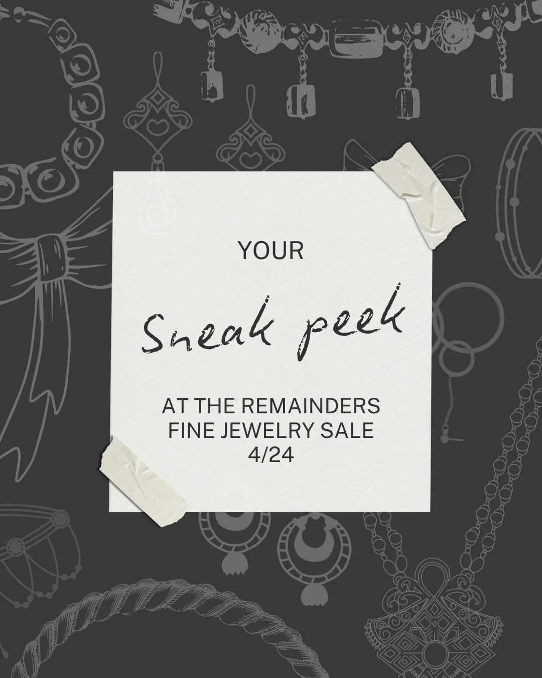 Coming upppp! This is the biggest fine jewelry sale we&rsquo;ve ever had. To those of you who enjoy the finer things in life- we&rsquo;ll see you there! 
&bull;
&bull;&bull;
&bull;&bull;&bull;
&bull;&bull;
&bull;
#silverjewelry #jewelrysale #925 #pop