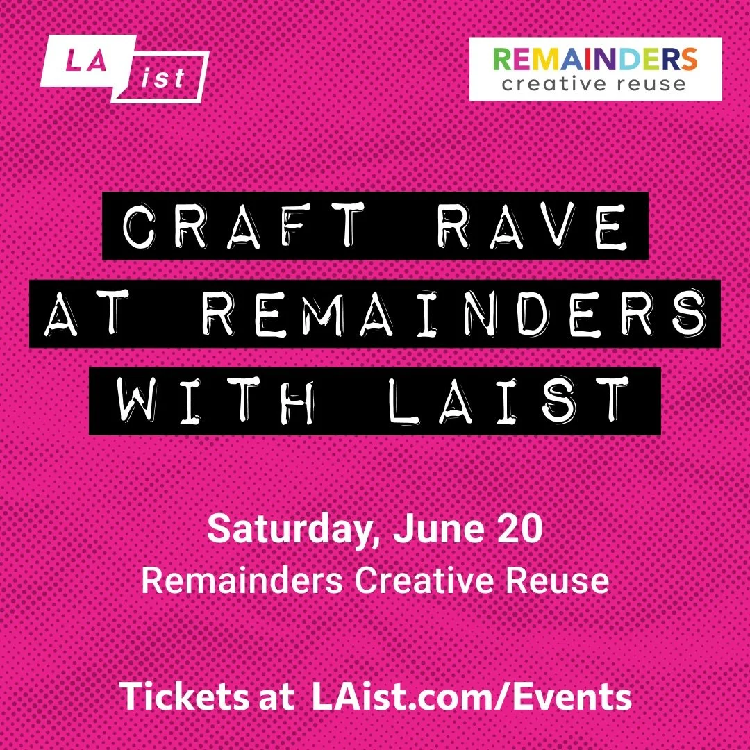 We&rsquo;re so excited to be partnering with @laistofficial for our upcoming Craft Rave on Nun 20th!! 💥🎉🪩 
&bull;&bull;
We&rsquo;ve got CRAFTS: 
- Make Your Own Junk Journal with Sarena
- Circle Weaving with Courtney
- Paper M&acirc;ch&eacute; Scu