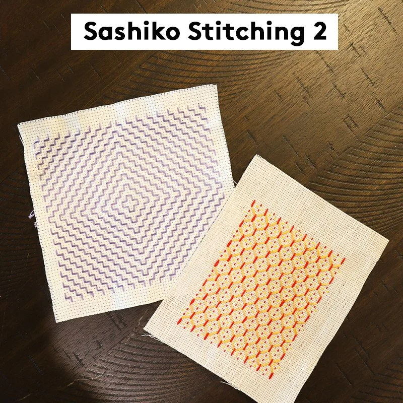 Sat 3/28 Sashiko Stitching 2, 3pm