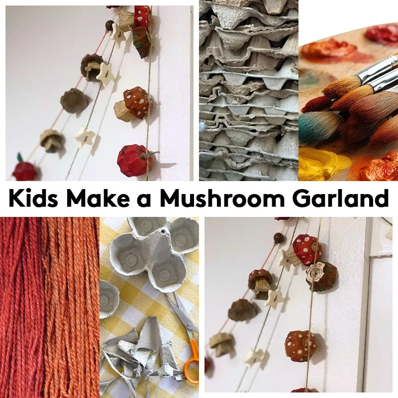 Fri 3/27 Kids Mushroom Garland 4pm