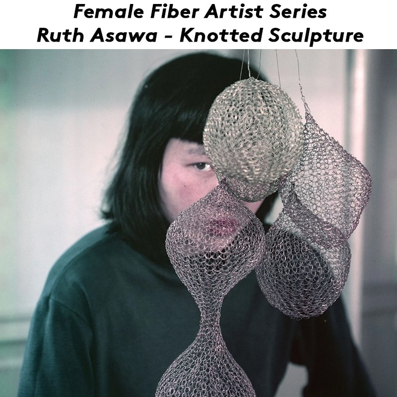 Fri 3/20 Female Fiber Artist Series - KNOTTED SCULPTURE 6pm