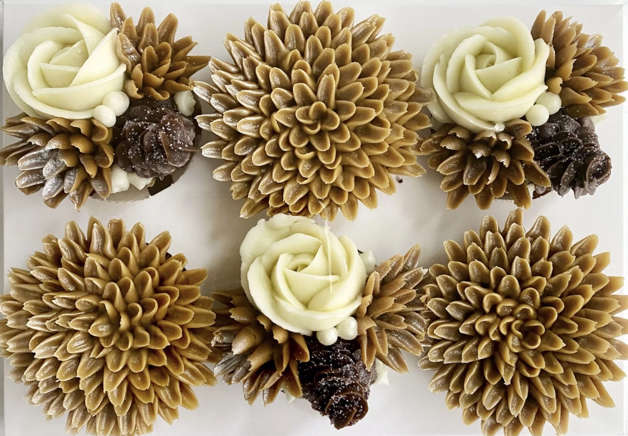 Houston Flower Bakery Floral Cupcake Bouquets & Boxes — The Flower