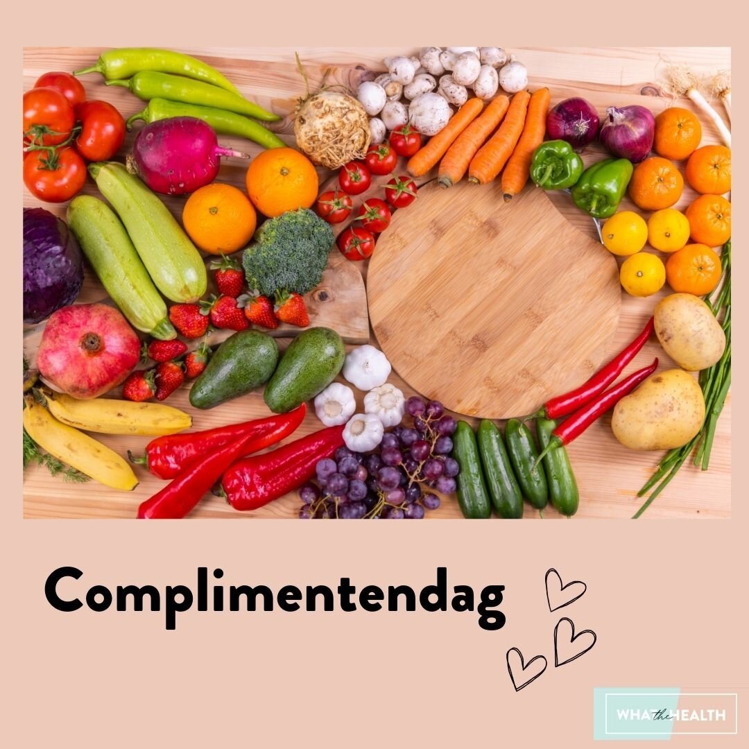 🌟💚 Stralend van binnen en van buiten: complimenten voor jouw voedzame keuzes! 💚🌟

Wereld complimentendag: vier vandaag jezelf en de voedzame keuzes die je maakt voor je lichaam en geest! 🎉💪

🥑🌈 Jouw keuze voor kleurrijke voeding voedt niet al