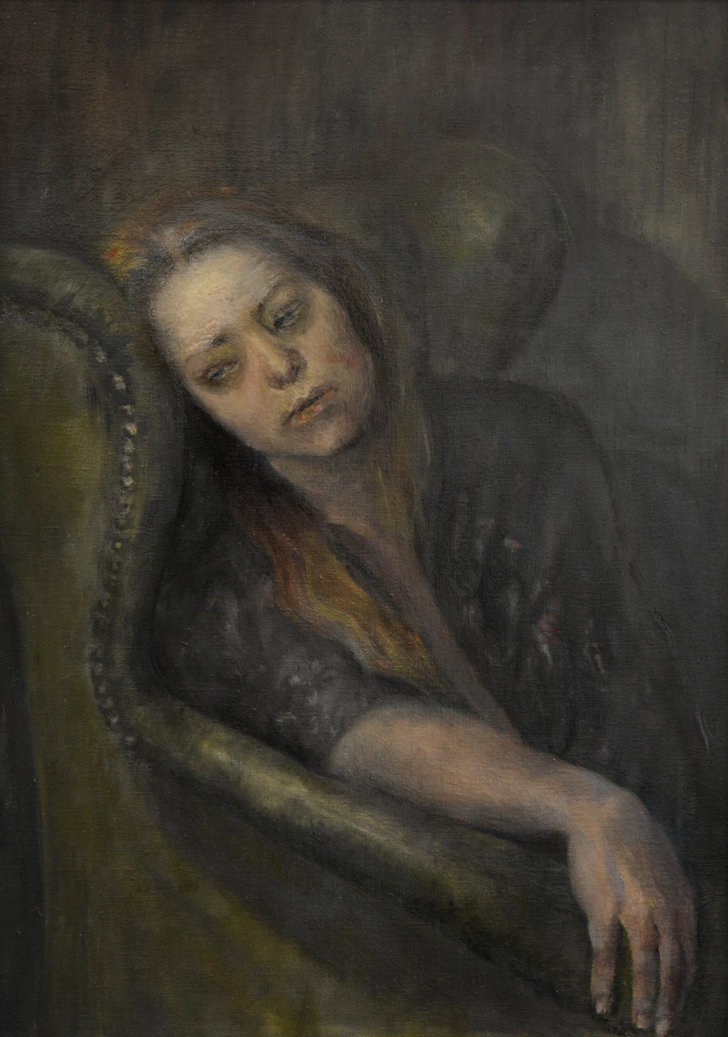 "Rebecca"  oil on canvas  50x70cm  sold