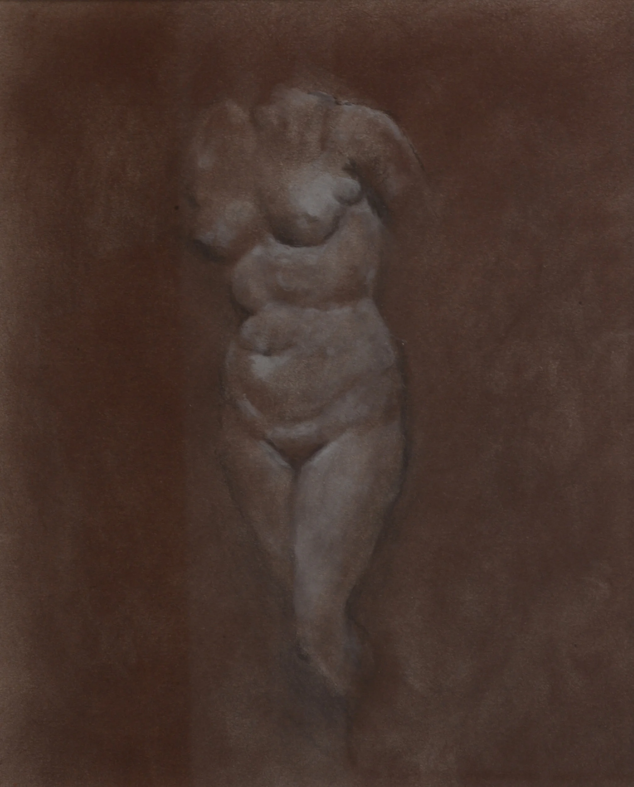"Torso"  chargoal drawing  22x29cm