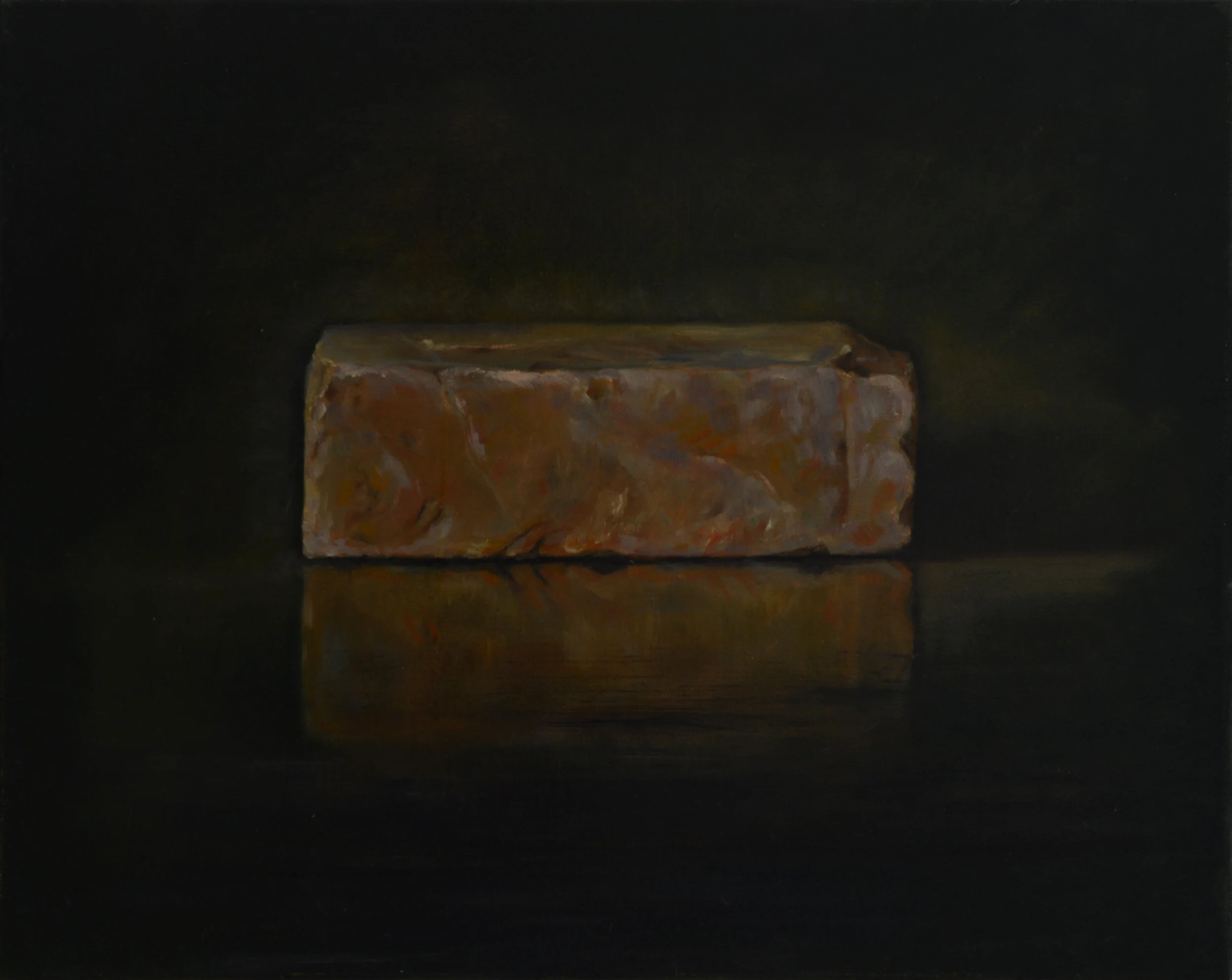 "Brick"  oil on canvas  50x40cm