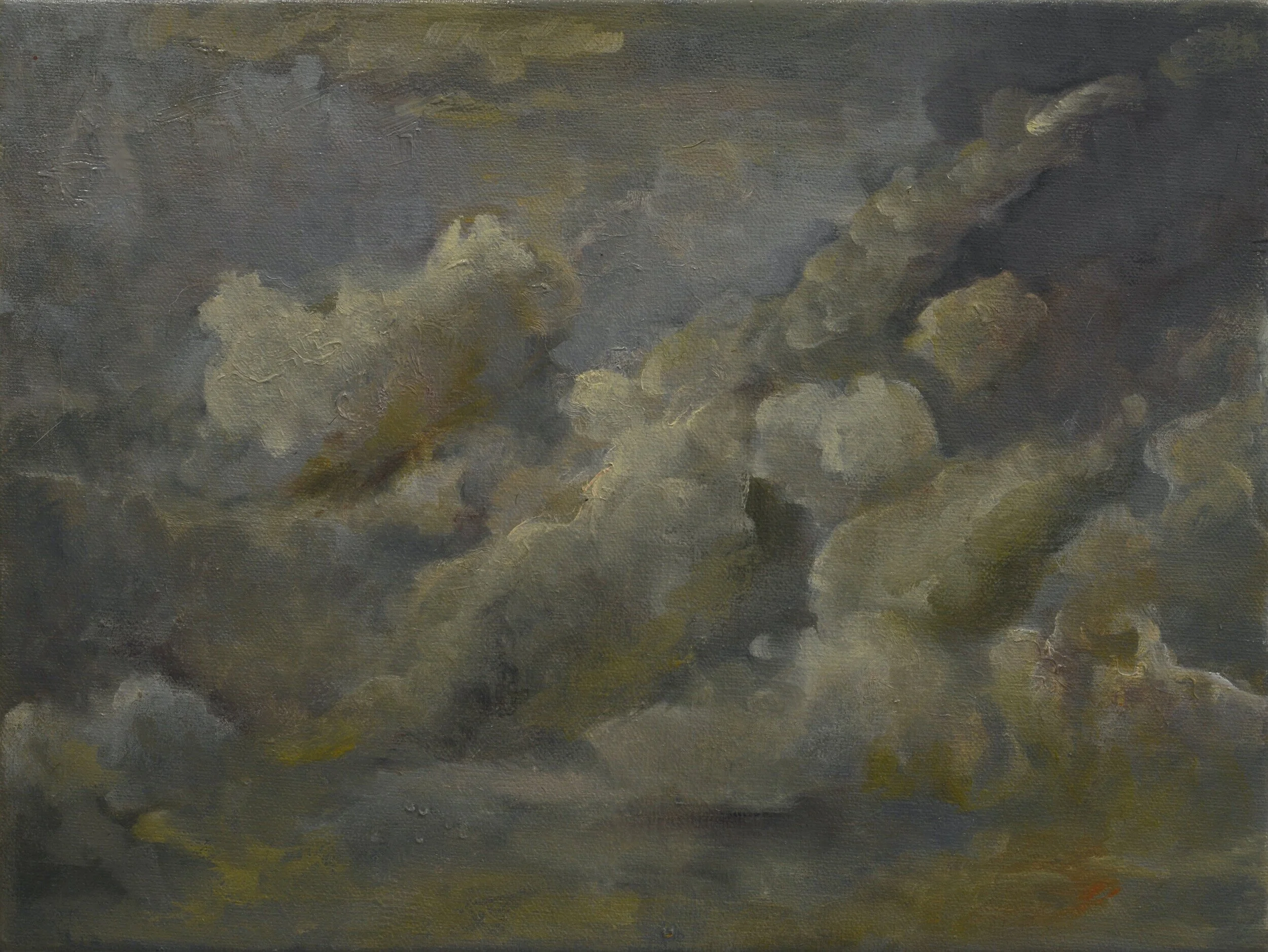 "Cloud study"  oil on canvas  40x30cm
