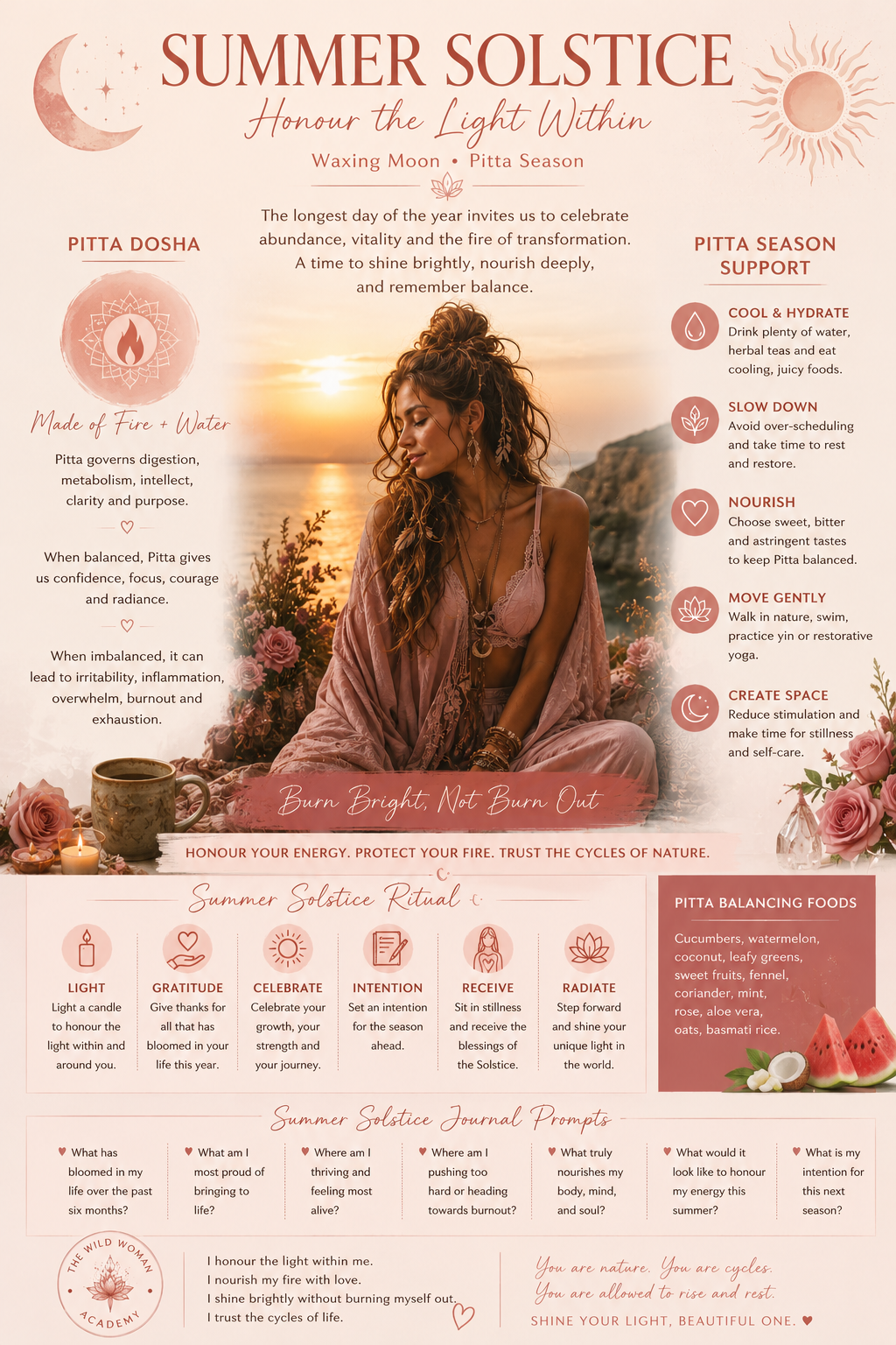 Burn Bright, Not Burn Out this Summer Solstice…