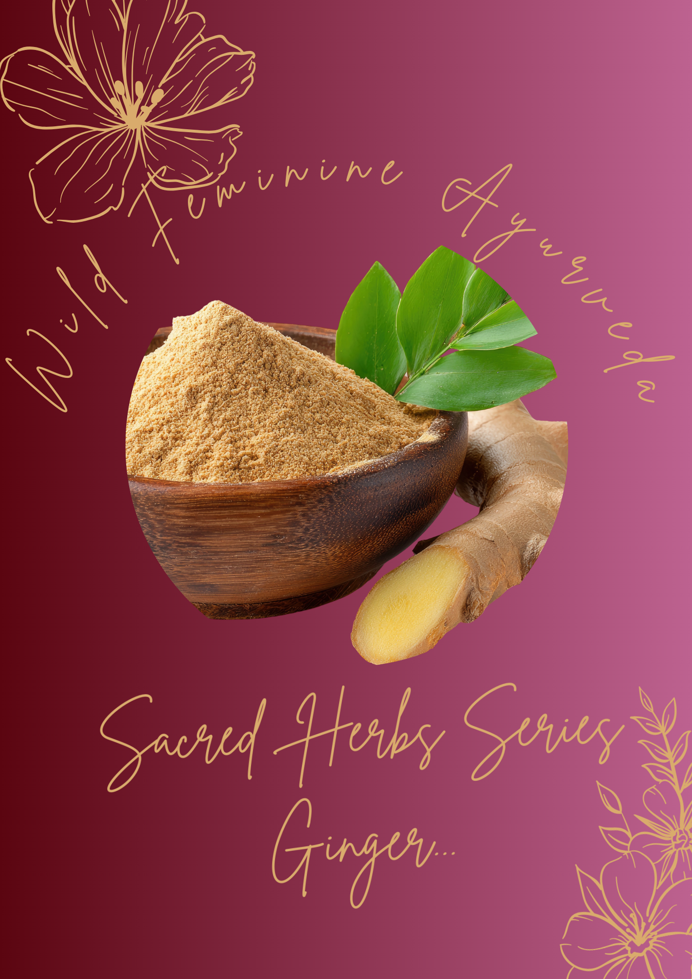 The Sacred Medicine of Ginger Booklet