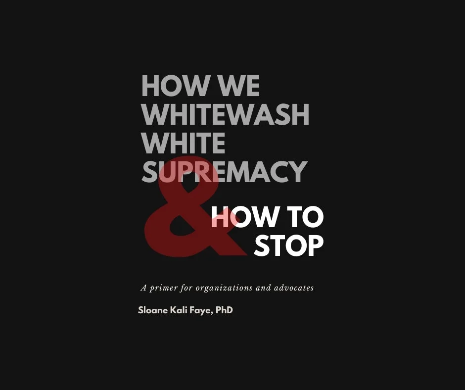 Want to end white supremacy? Stop whitewashing black dehumanization. Here's why..