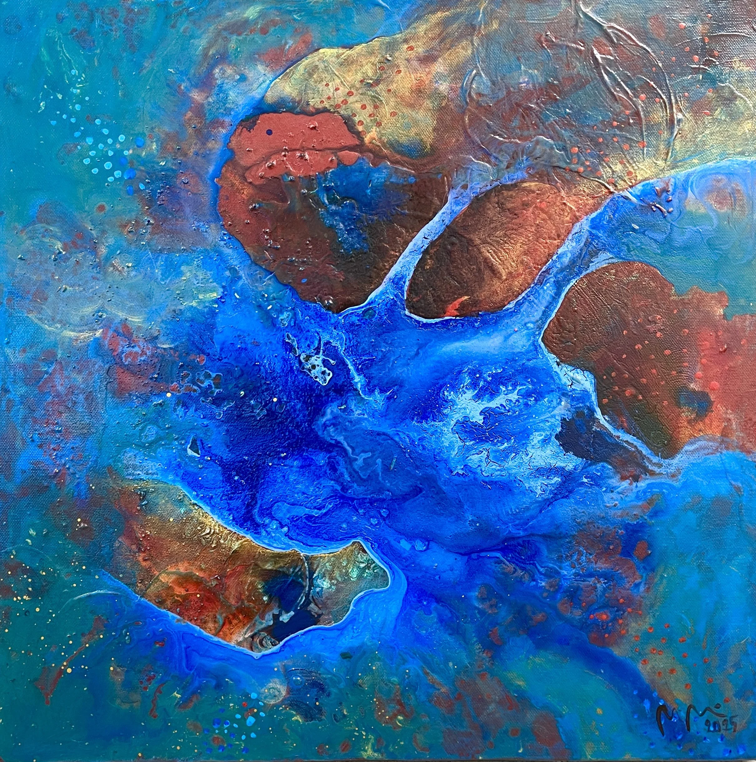 Tunnetko sen liikkeen? / Do you feel its movement?, 2025, 50 x 50 cm
