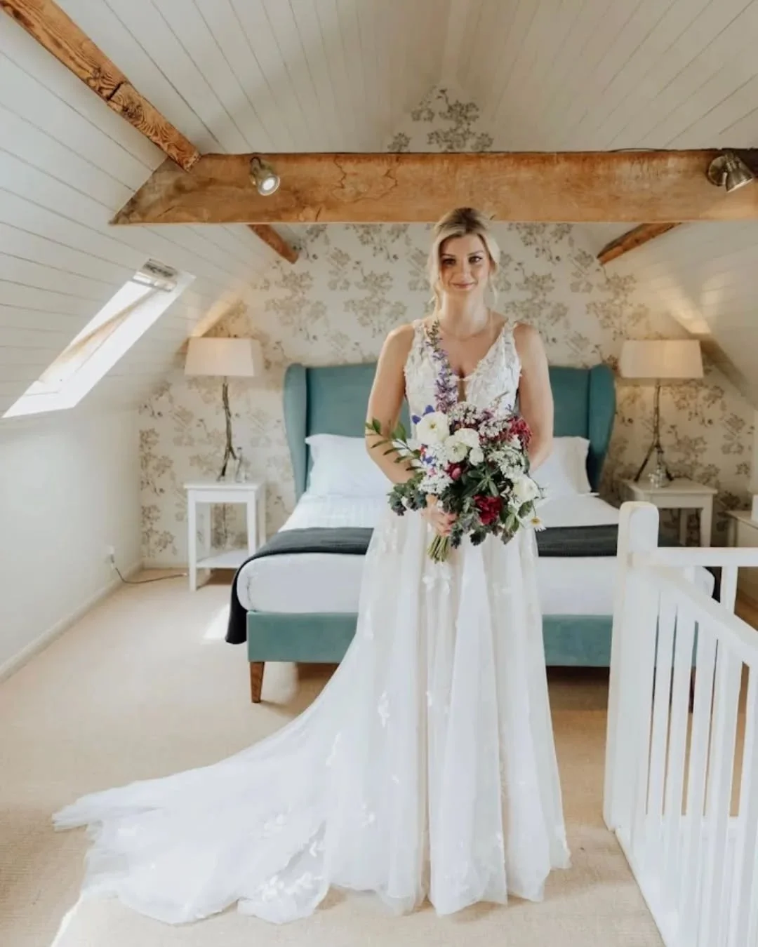 Real bride Stephanie looked absolutely beautiful on her wedding day ✨
From her radiant smile to every elegant detail, she was truly glowing. Such a pleasure to work on this beautiful dress.

#RealBride #StephanieTheBride #WeddingDayMagic #BridalBeaut