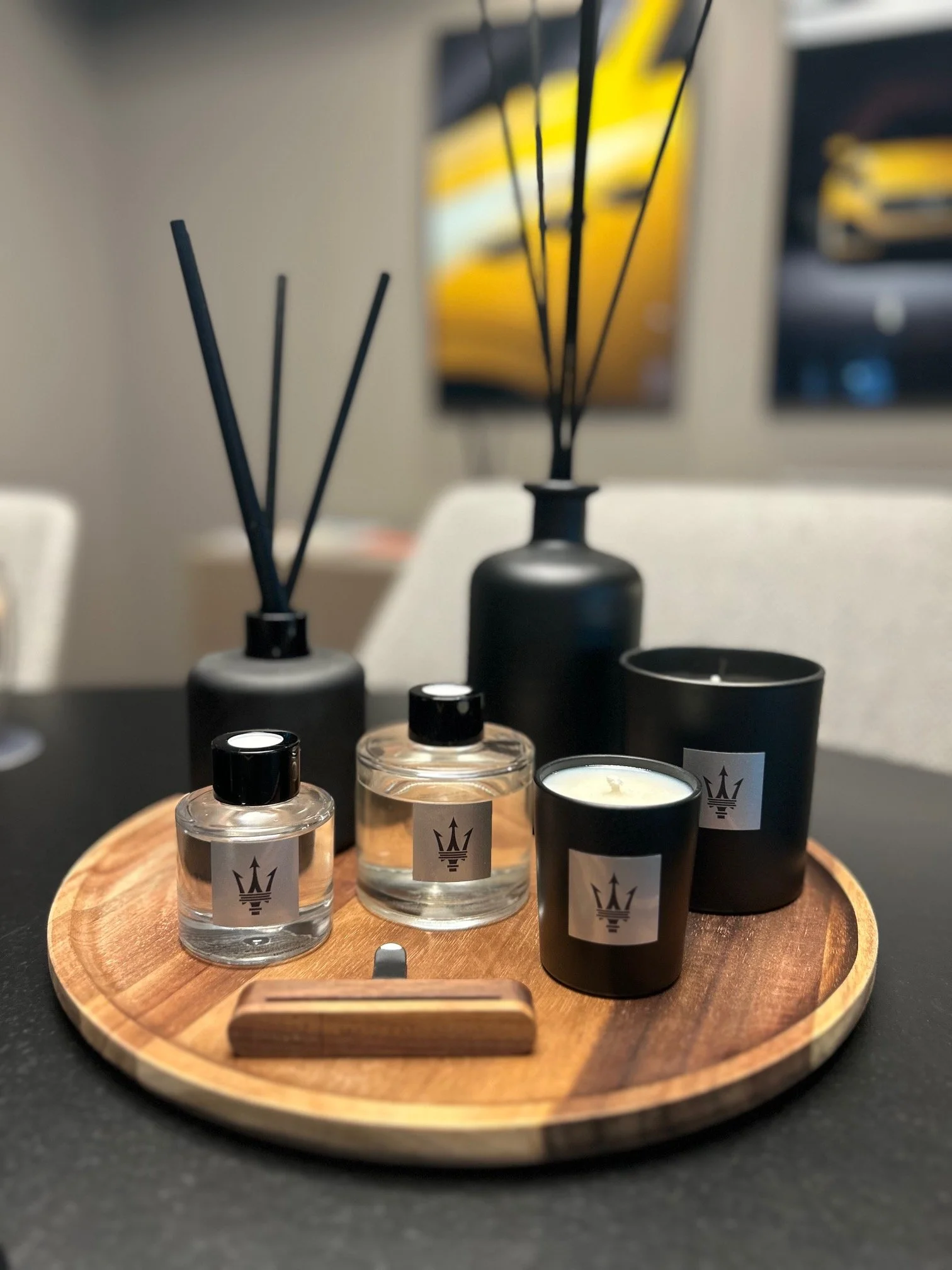 Maserati Ascot · Showroom Scent & Client Gifting
