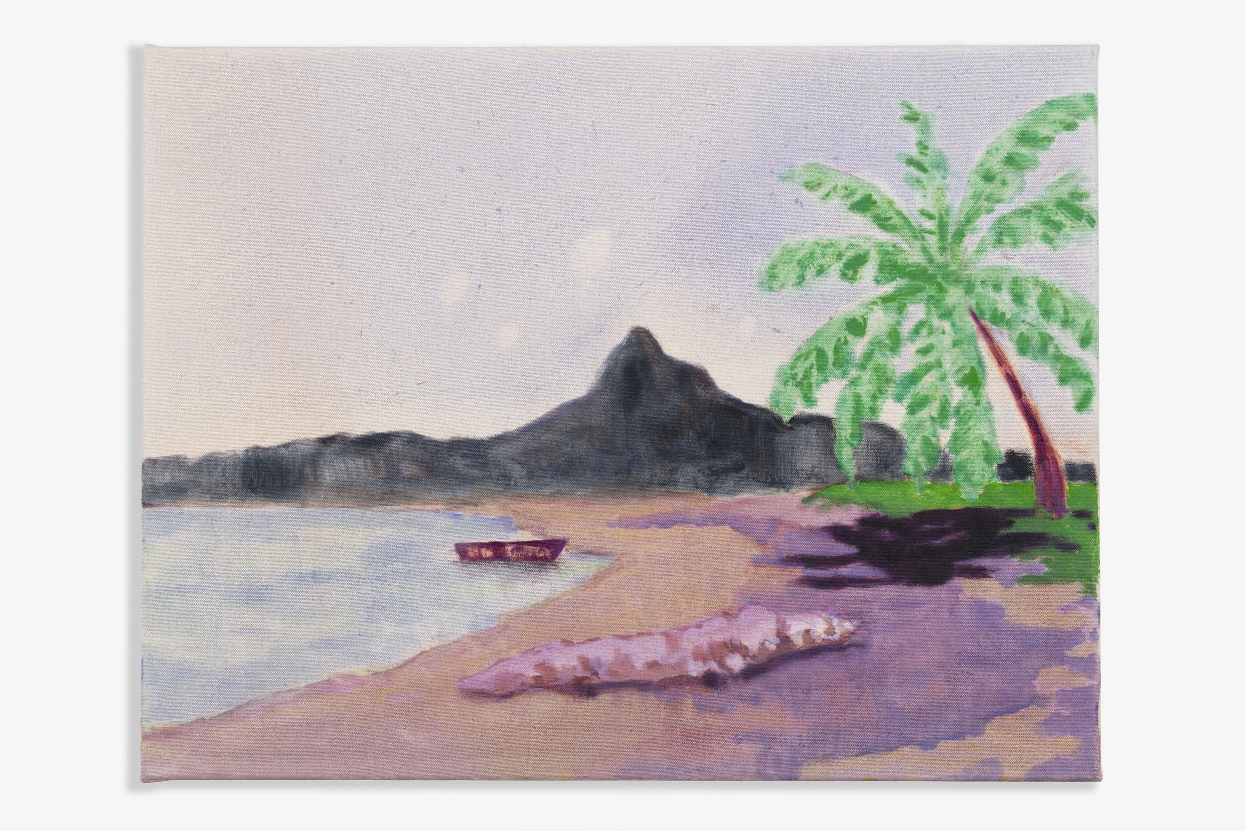 Tamarin Bay, 2026, Oil on canvas, 50 x 65cm