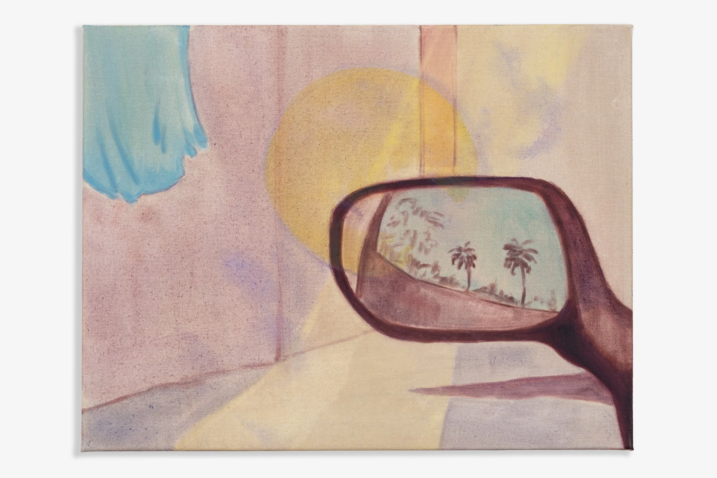 Moving ground, 2026, Oil on canvas, 50 x 65cm