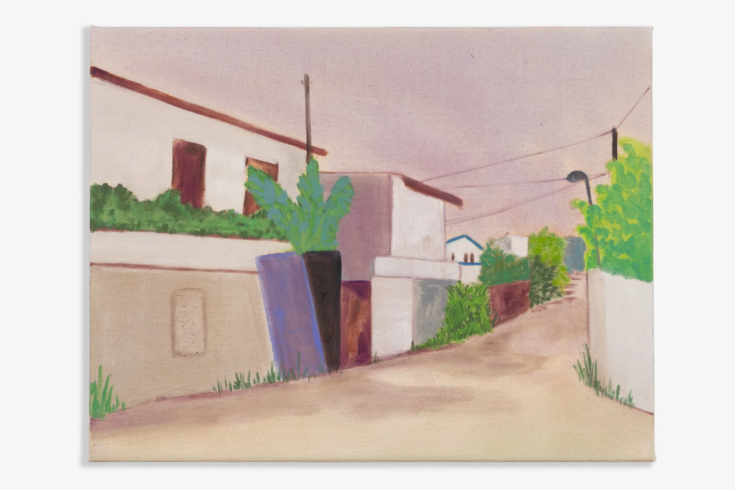 Temple Road, 2026, Oil on canvas, 50 x 65cm