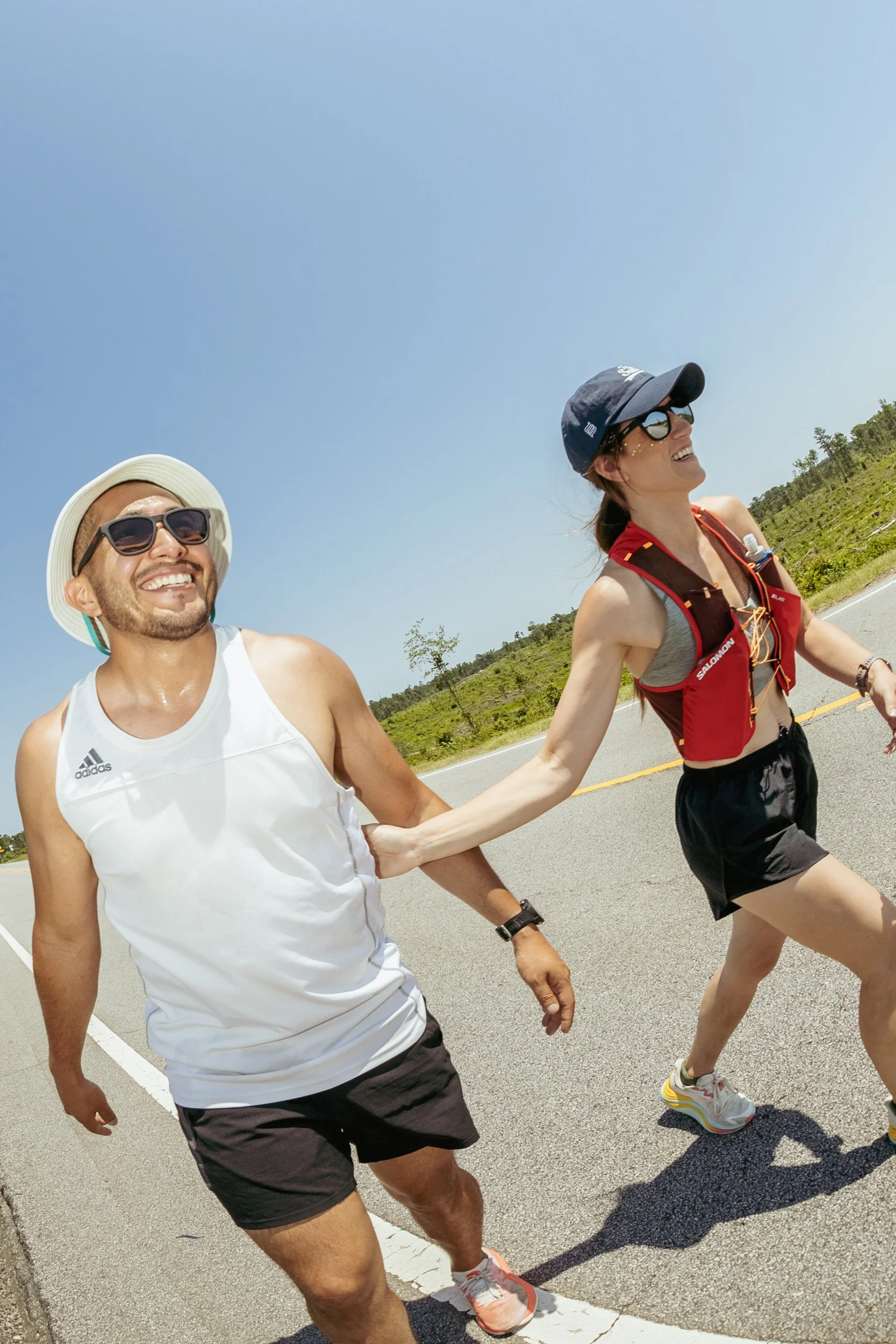 Salv Sophia together white line portrait.jpg