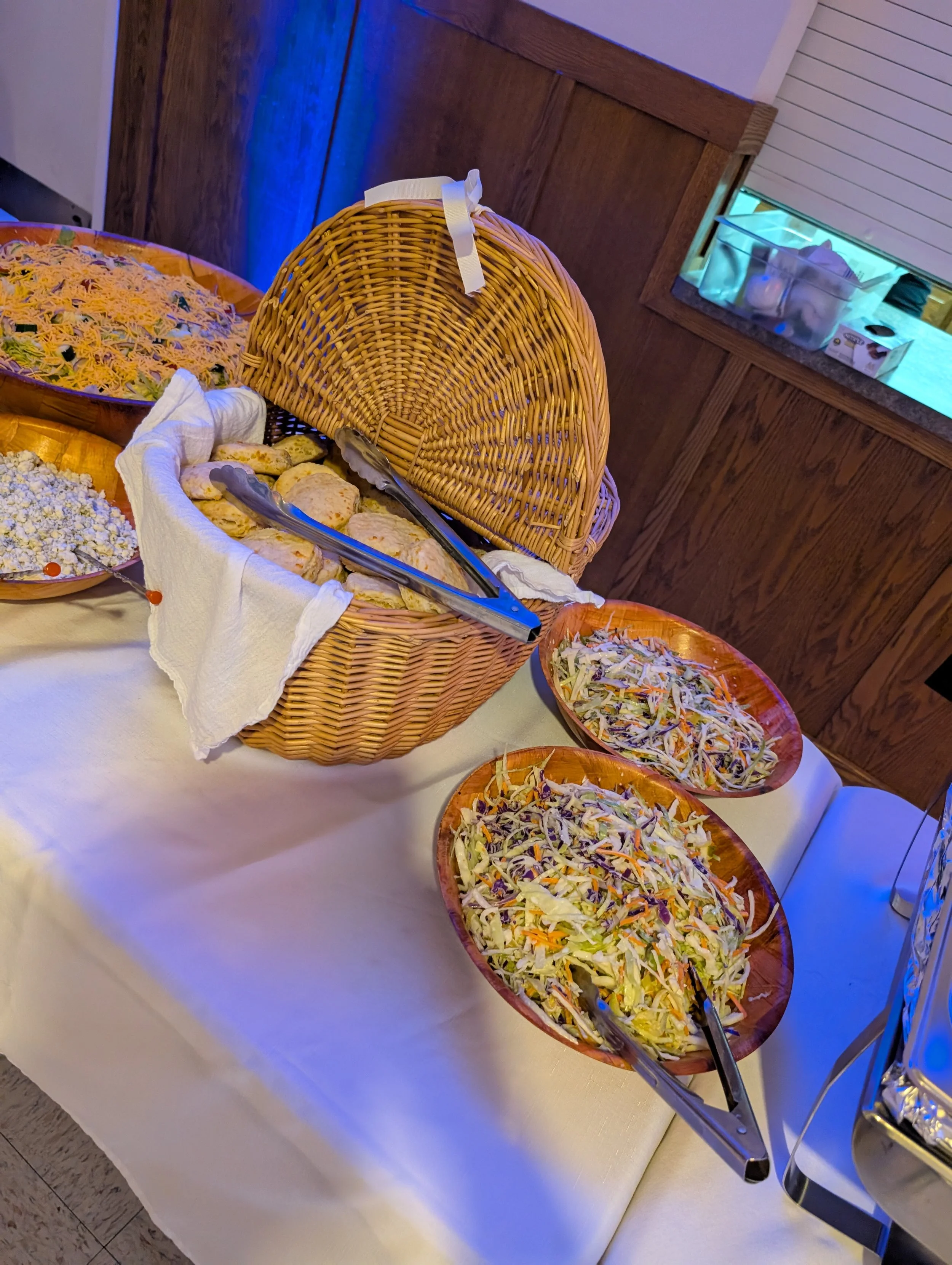 Fresh Bread and Coleslaw 