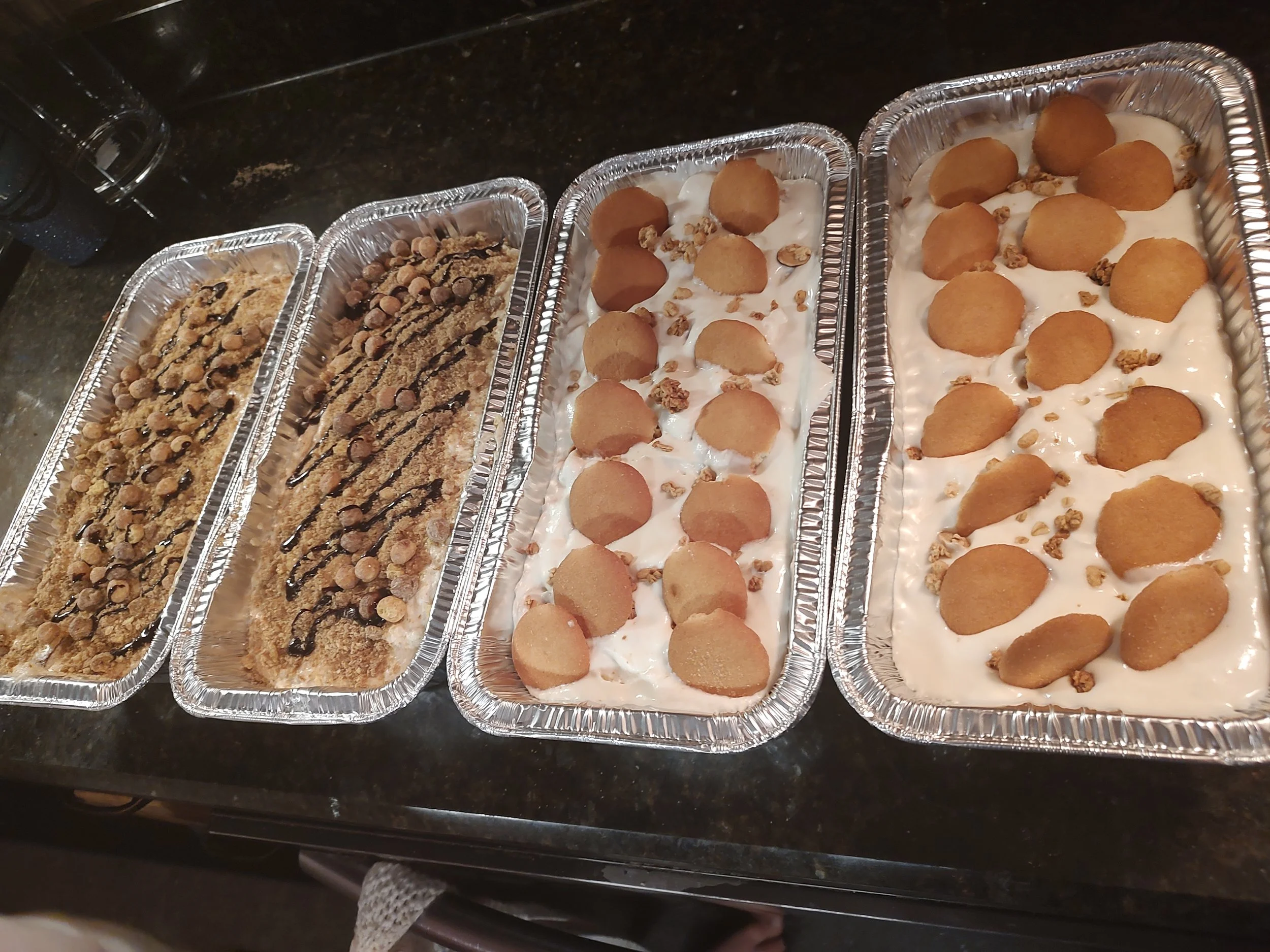 Scoop Cakes Banana and Smores 