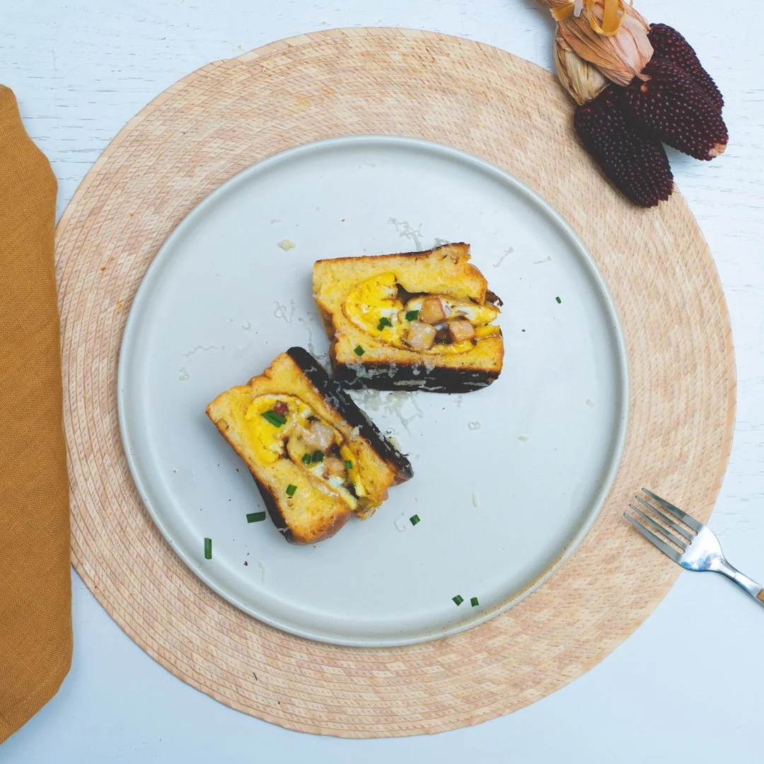 Egg Drop Brioche Sandwich