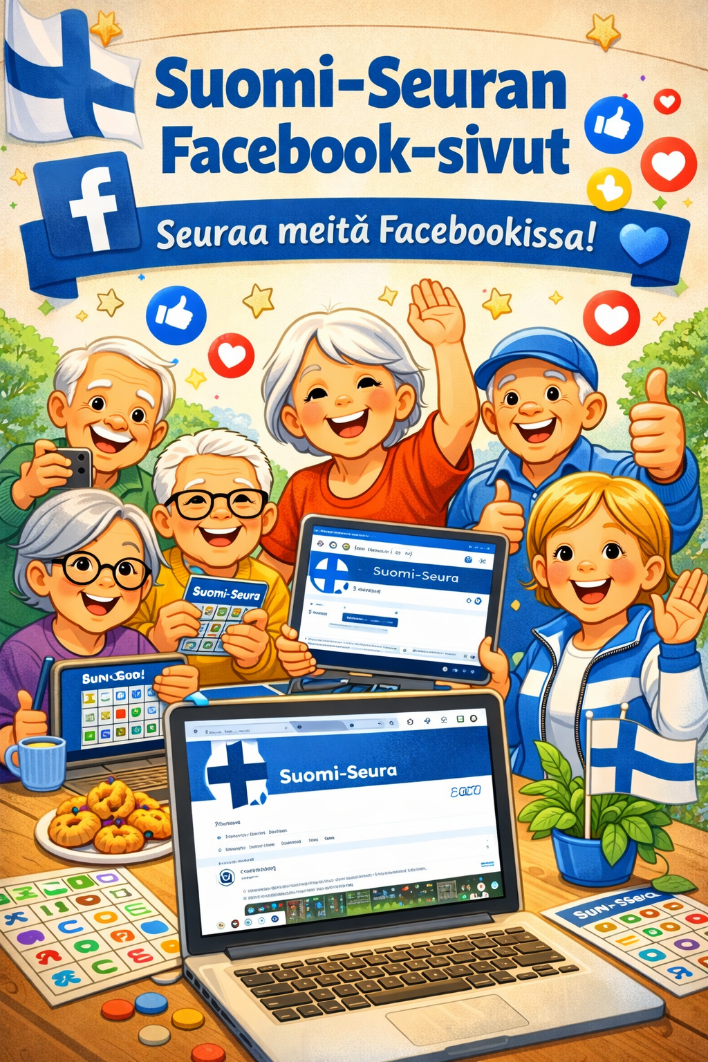 Suomi-Seura nyt myös Facebookissa!