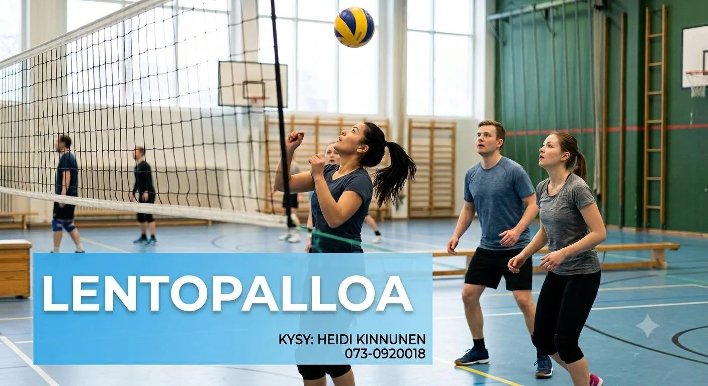 LENTOPALLON YSTÄVÄ – TULE MUKAAN PELAILEMAAN!