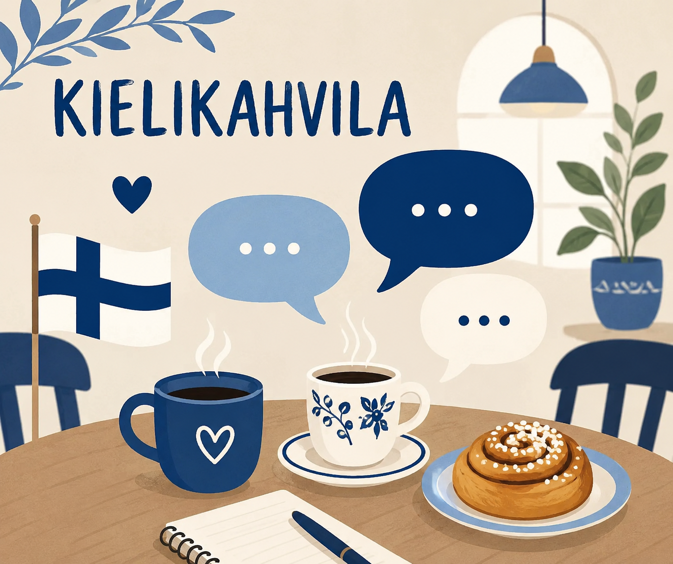 Kielikahvila suomeksi / Språkcafé på finska / Finnish Language Café
