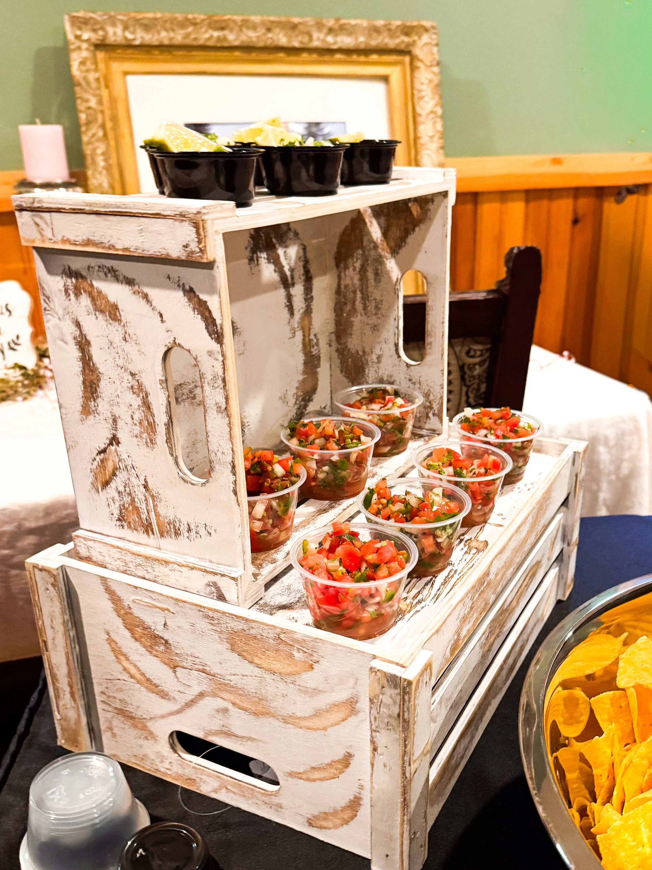 Fresh made Pico de Gallo and chips