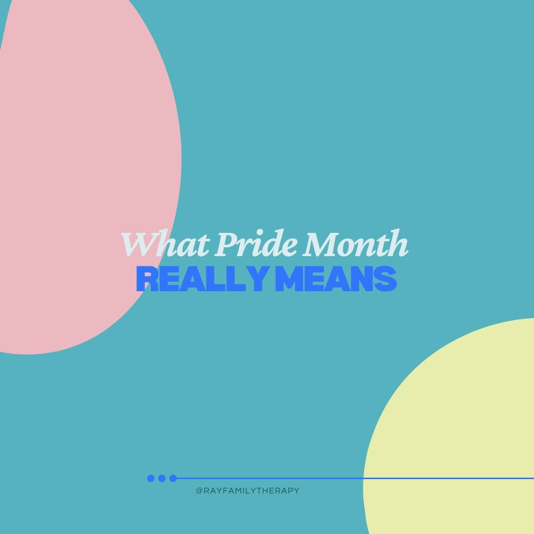 Pride Month is a beautiful blend of joy, resistance, and reflection. 🏳️&zwj;🌈
At Ray Family Therapy, we create safe, affirming spaces where you can be your full self &mdash; this month and always.
🌈 You are valid. You are seen.

#pridemonth2025 #l
