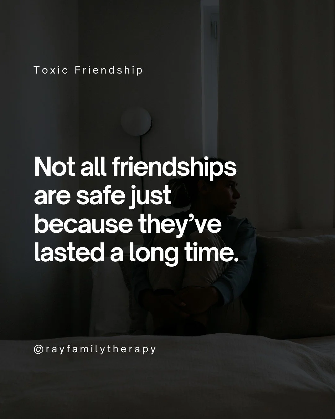 Sometimes the hardest truth is realizing a friendship no longer feels safe. 

If you leave conversations feeling drained or questioning yourself, that matters. Healthy relationships should feel supportive, not exhausting. Setting boundaries can be un