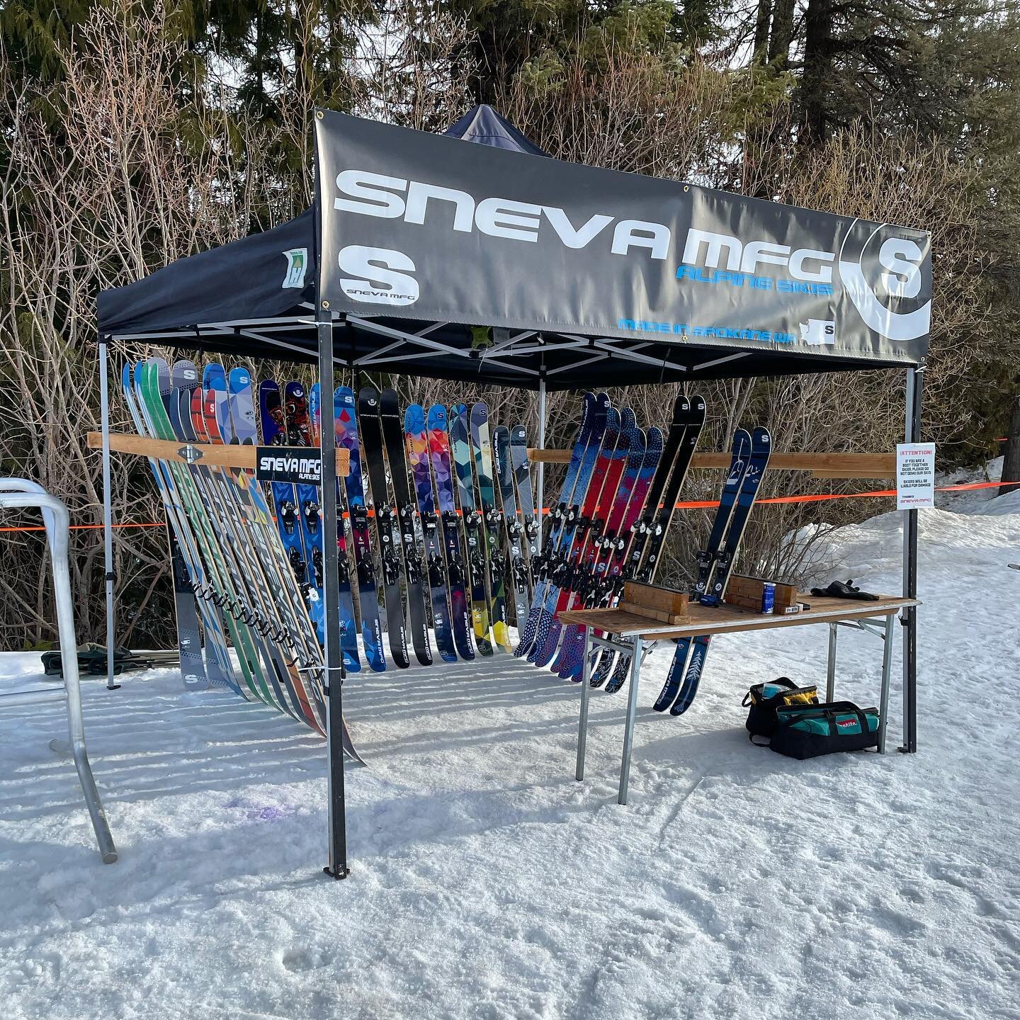 Demo day @49degreesnorth should be a great day! Come up and ski #snevamfg #pnw #ski